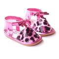 Comércio Exterior Rose Leopard Spring Rubber Soled Baby Soft Bottom Sandals